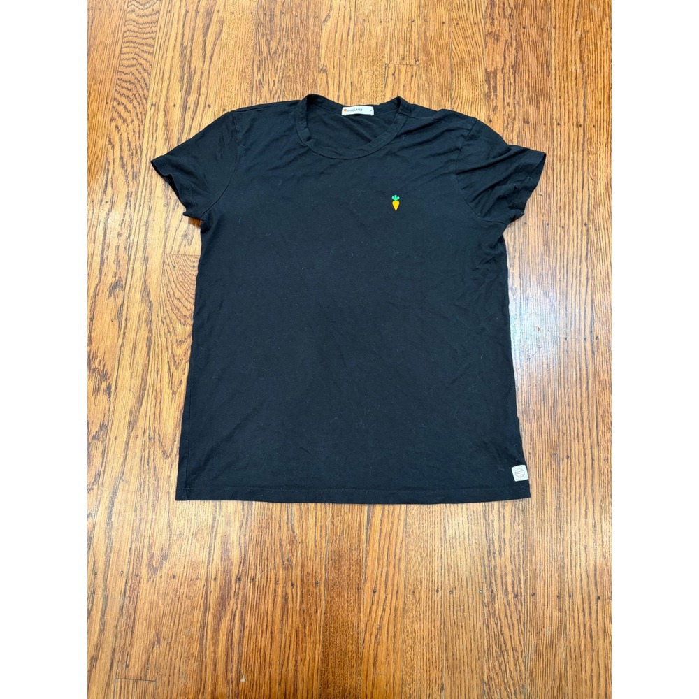 Marine Layer Womens Black Supima Cotton Modal Tee Shirt M Soft Basic